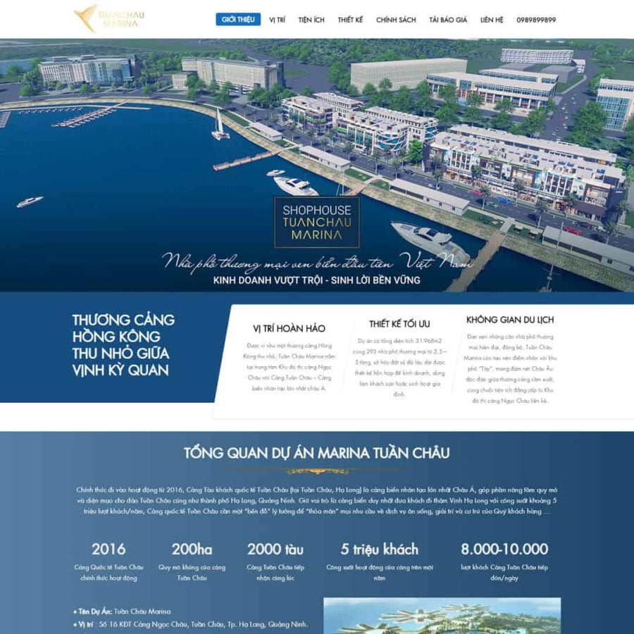 Mẫu website wordpress bất động sản 04