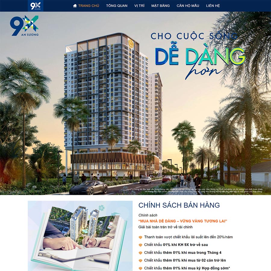 Mẫu website WordPress bất động sản 42