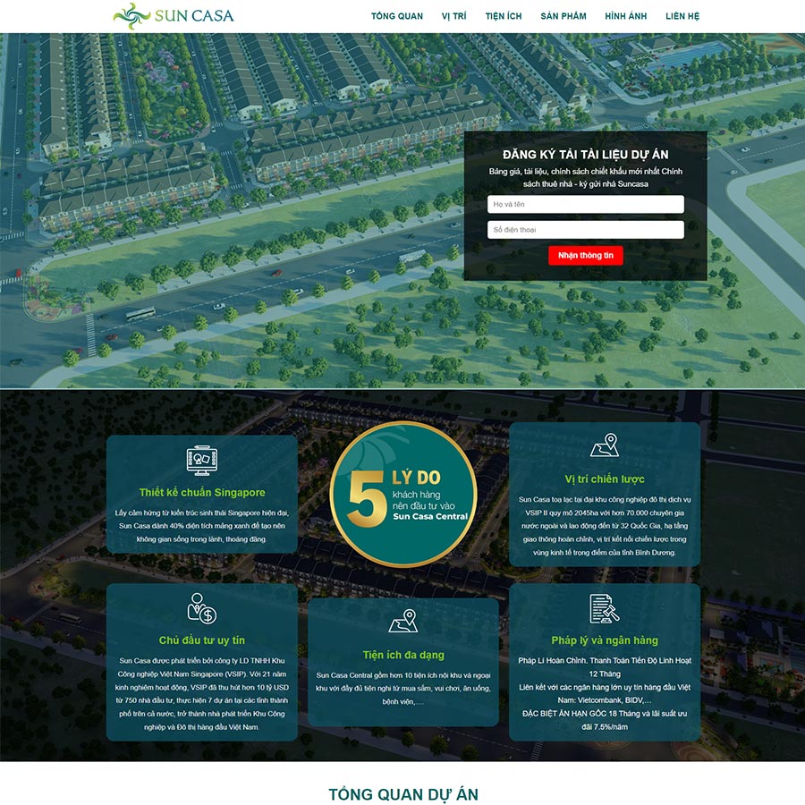 Mẫu website WordPress bất động sản 43