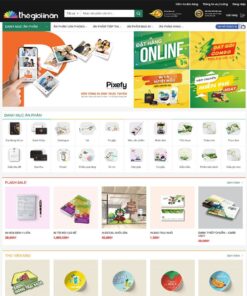 Mẫu website WordPress công ty in ấn 06