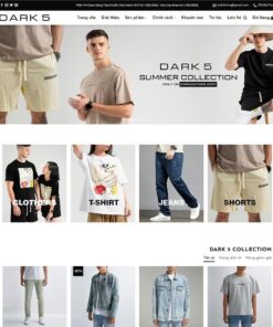 Mẫu website WordPress thời trang 08