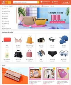 Mẫu website WordPress thời trang 09