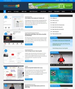 Mẫu website WordPress tin tức 13