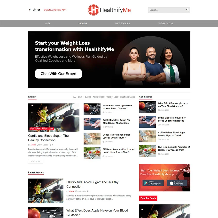 Mẫu website WordPress tin tức 18