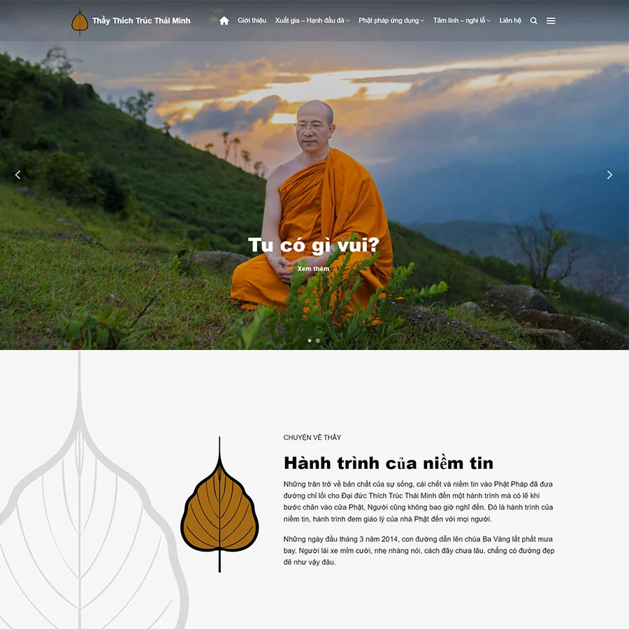Mẫu website WordPress tin tức 21