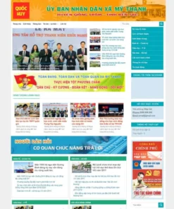 Mẫu website WordPress tin tức 07