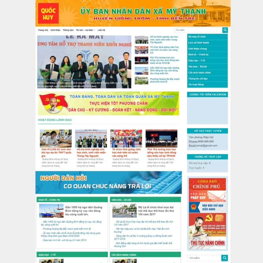 Mẫu website WordPress tin tức 07