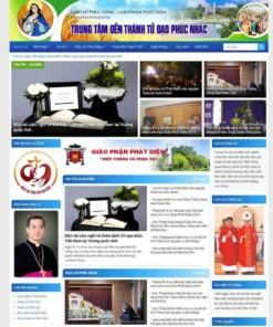 Mẫu website WordPress tin tức 08