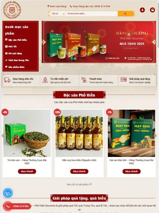bee web du an website ban hang