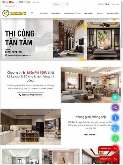 du an da lam bee web website noi that